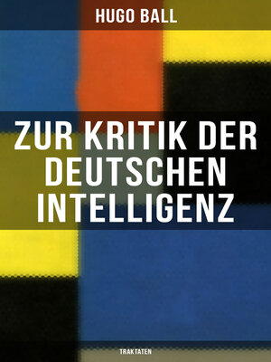 cover image of Zur Kritik der deutschen Intelligenz (Traktaten)